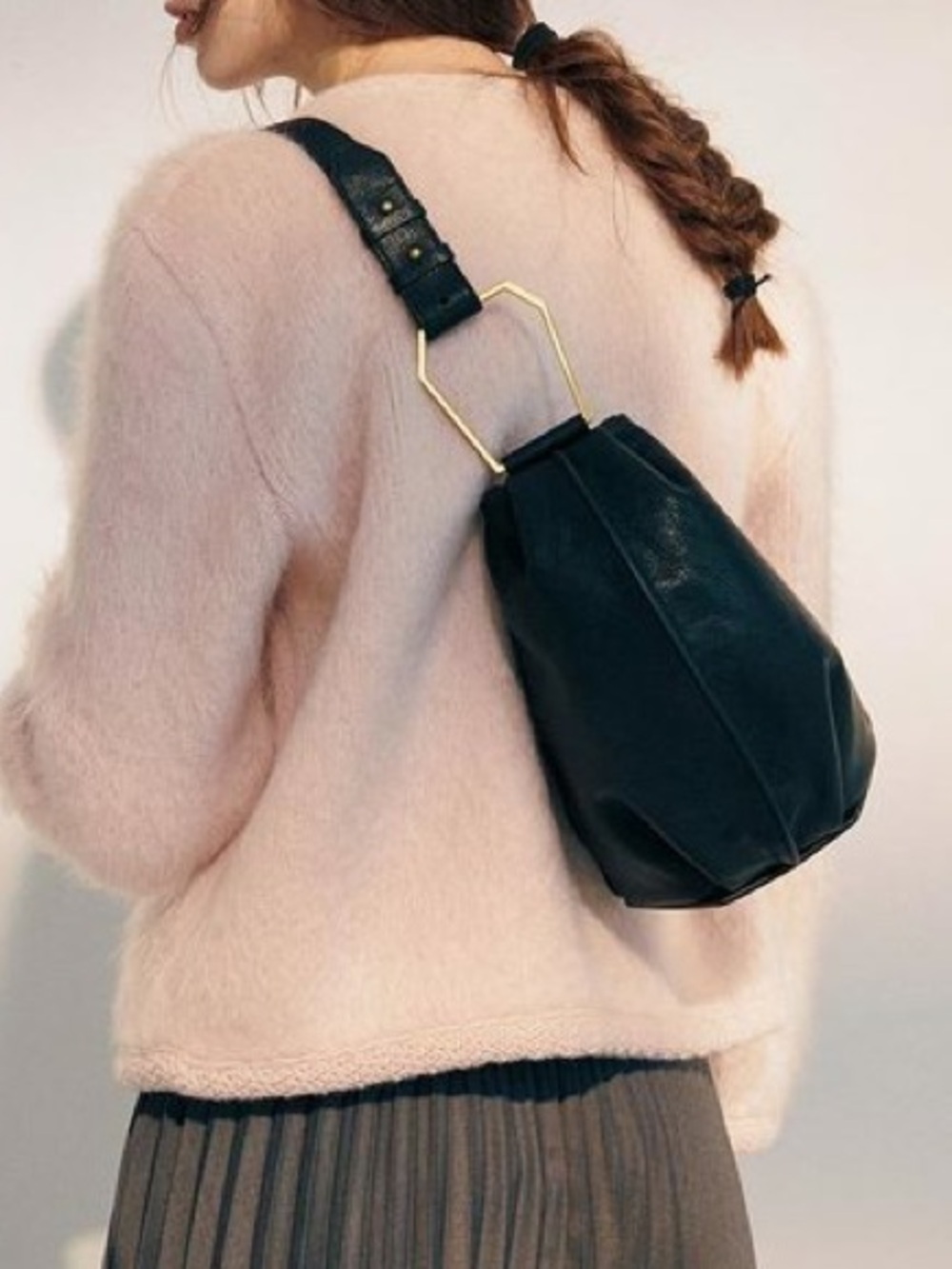 Korean Unique Design Leather Bag